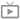 Icon of a TV with a play button inside
